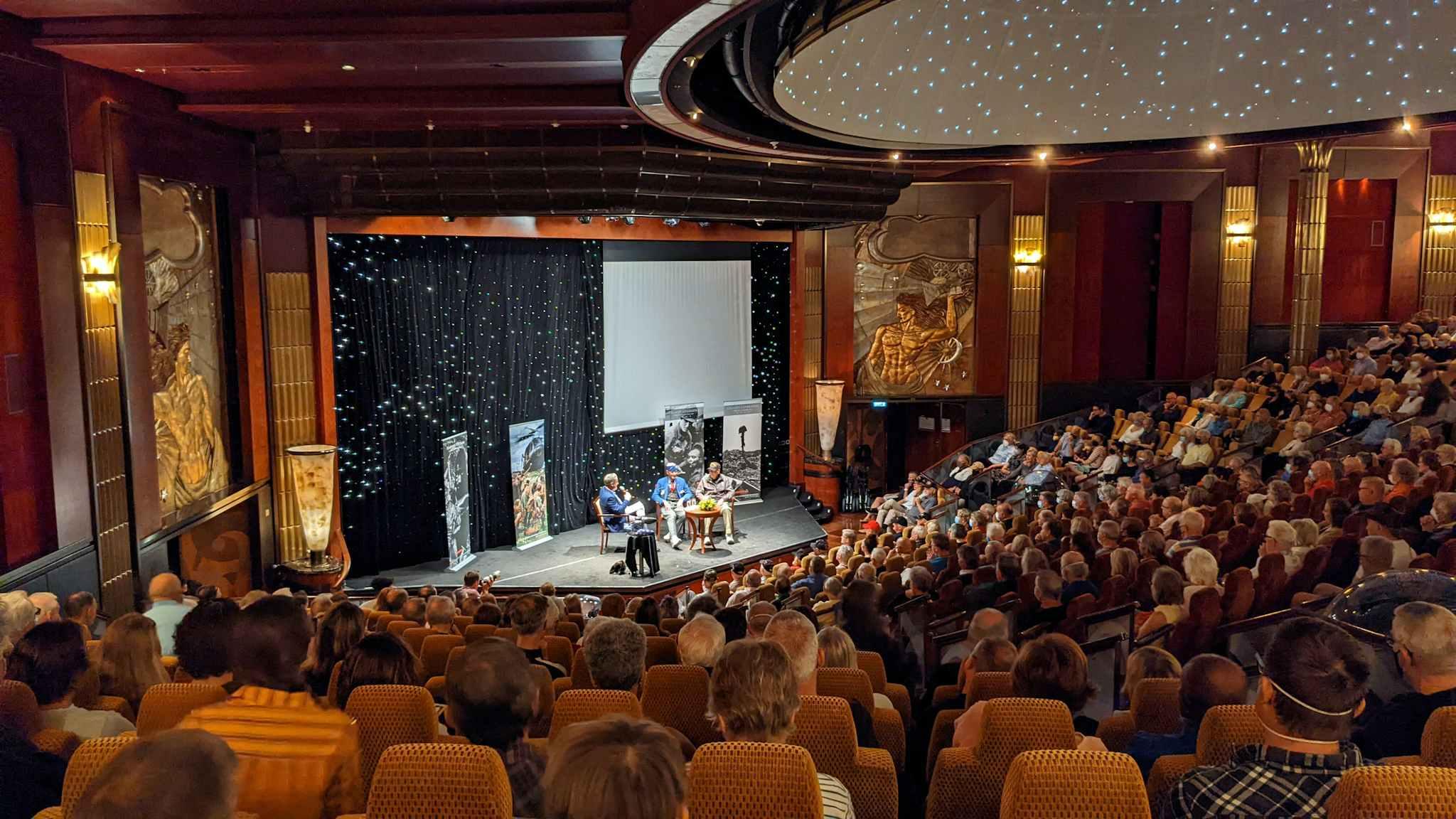 Life on Board - Cunard Theater