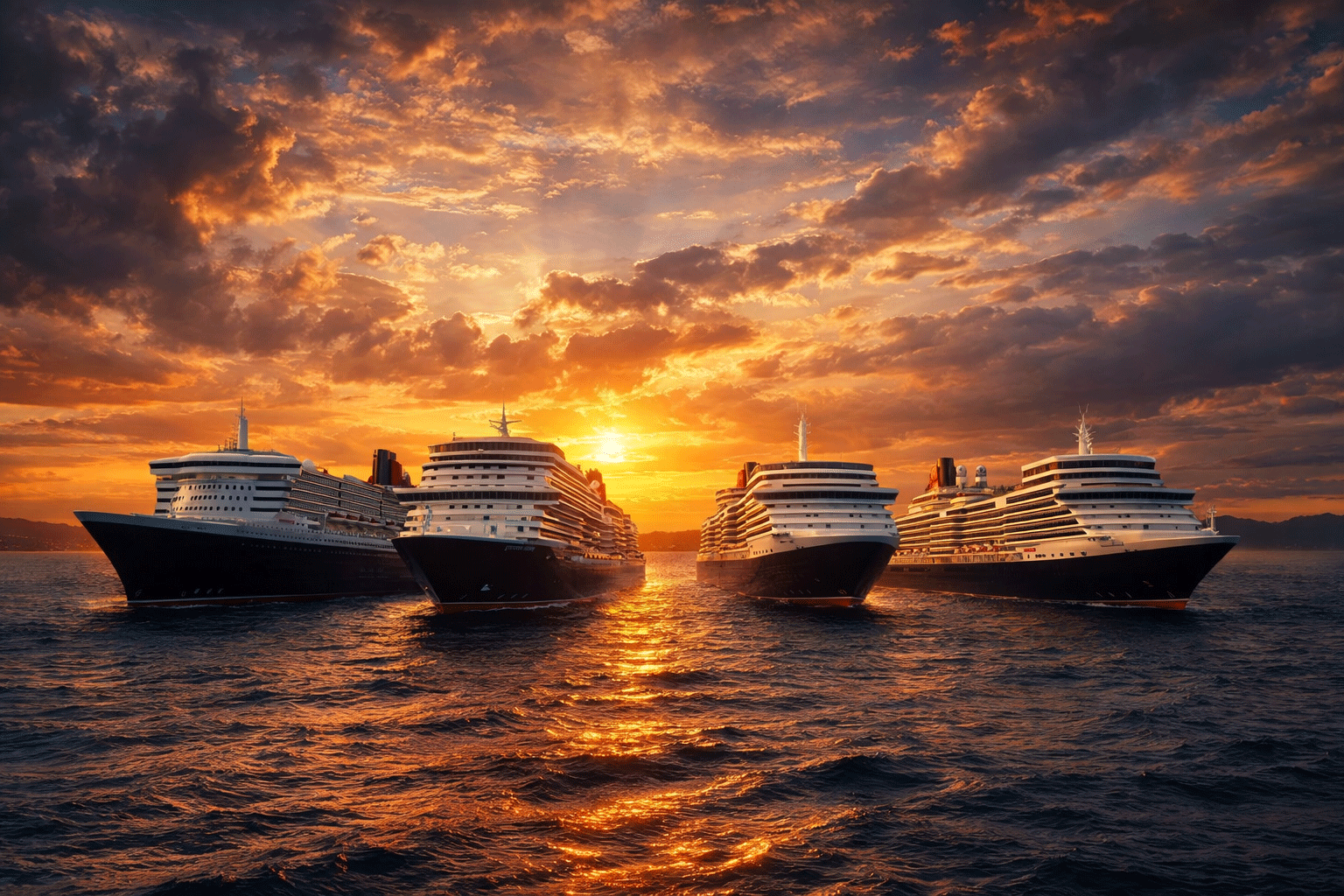 The Four Queens of Cunard